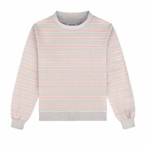 NWT: PARKE Valentines Day Drop: Striped Mockneck in Darling Stripe